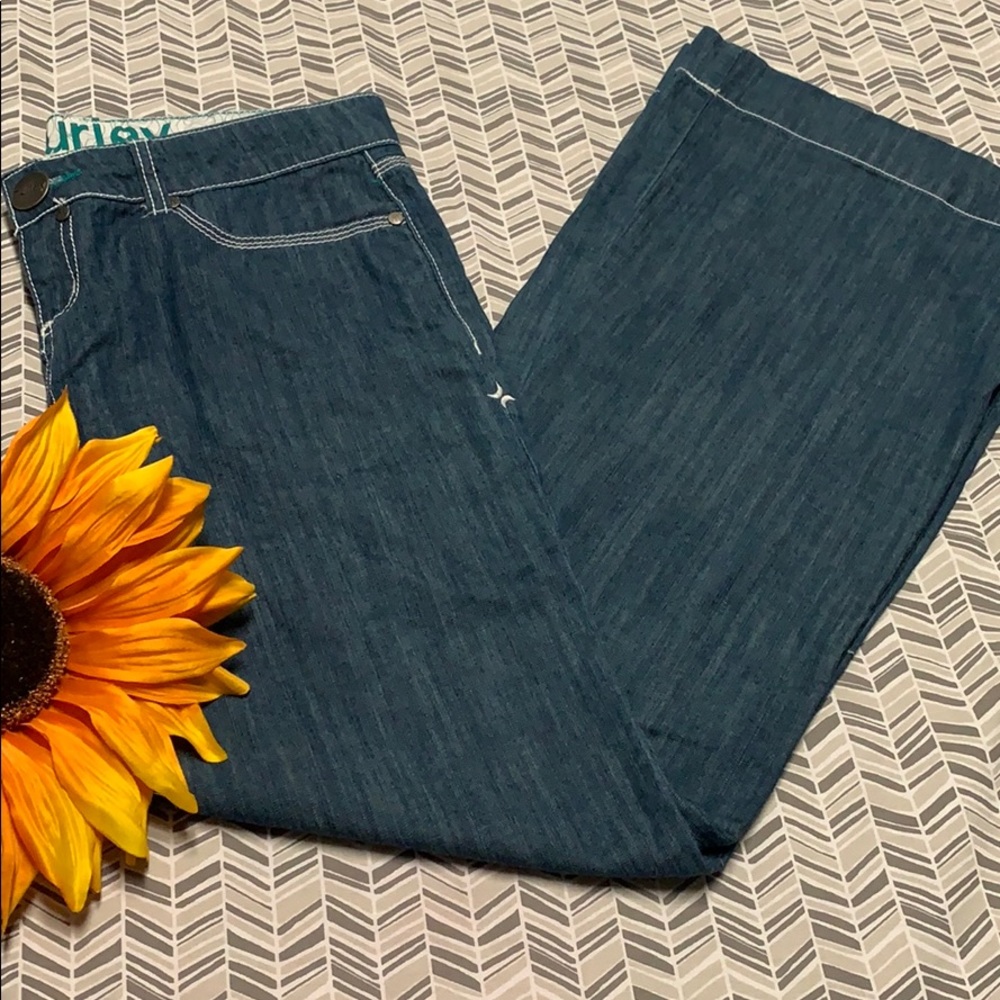 Hurley wide leg jeans